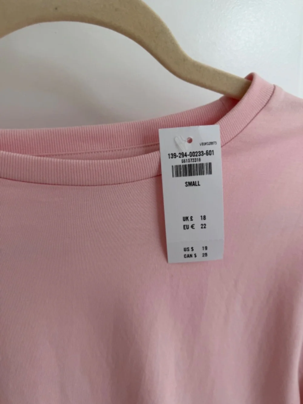 Abercrombie Women's Essential Premium Polished Relaxed Tee - NWT - Pink - S